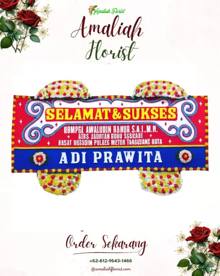 Papan Bunga Ucapan Selamat Sumberrahayu