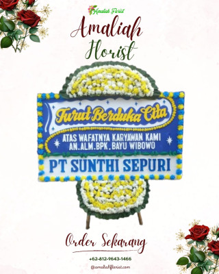 Papan Bunga Duka di Sumberrahayu