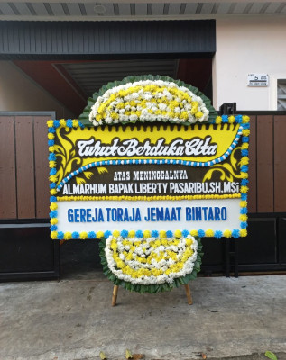 Papan Bunga Duka di Sumberrahayu