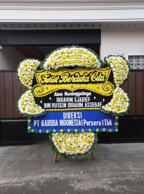 Papan Bunga Duka di Sumberrahayu