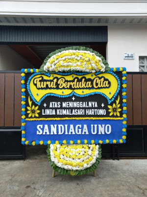 Papan Bunga Duka di Sumberrahayu